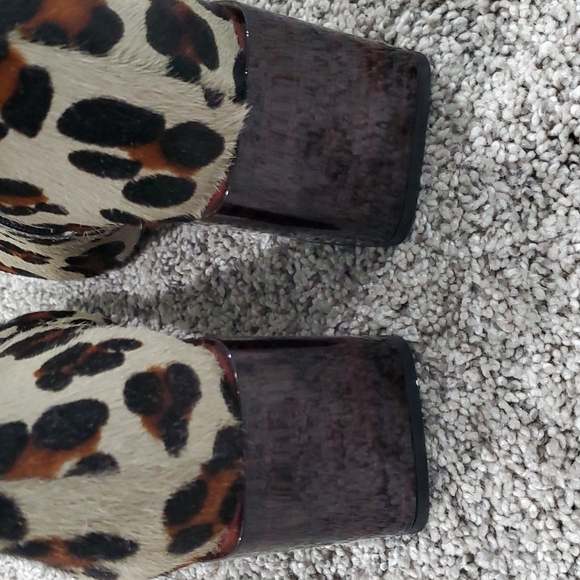 🖤 JONAK leopard print low boots - Picture 5 of 8